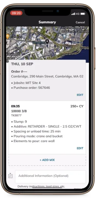 Confirmer votre commande screenshot