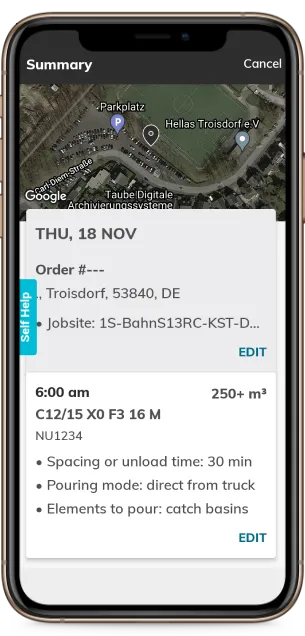 Review Order screenshot